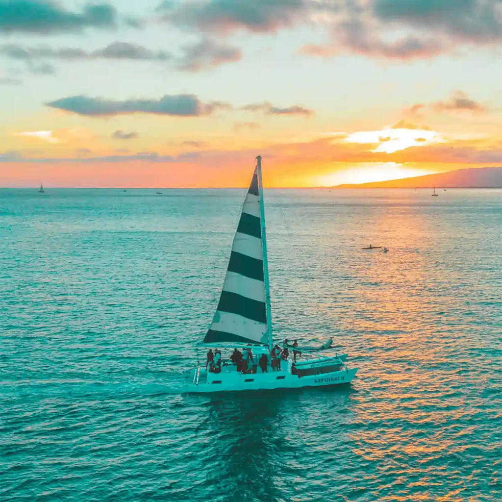 Viaggio in catamarano