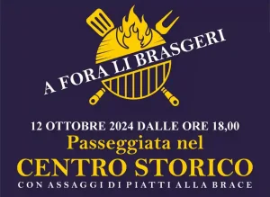 A fora li brasgeri a Sassari, programma, orari e data