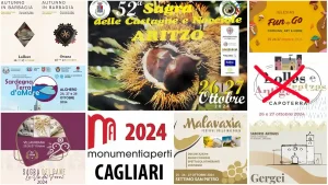 Eventi e sagre del 26 e 27 ottobre 2024 in Sardegna, elenco aggiornato dopo i tanti rinvii e annullamenti