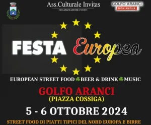 Festa europea dello street food e della birra a Golfo Aranci, programma, orari, date e manifesto