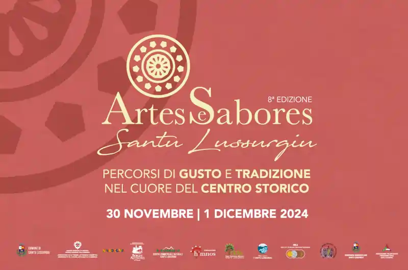Artes e Sabores Santu Lussurgiu 2024, manifesto con programma, date e orari