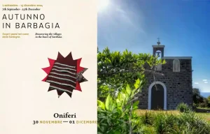 Autunno in Barbagia Onifai 2024, manifesto con programma, date e orari