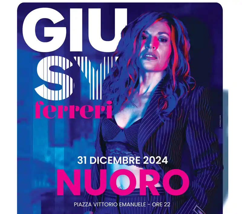 Capodanno Nuoro 2025, con Giusy Ferreri, programma e orari concerto