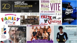 Eventi e sagre del 27, 28 e 29 dicembre 2024 in Sardegna, programma
