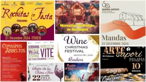 Eventi, sagre e mercatini di Natale il 20, 21 e 22 dicembre 2024 in Sardegna. Programma e manifesti