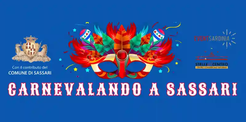 Carnevale Sassari 2025, manifesto con date, sfilate, programmi e orari