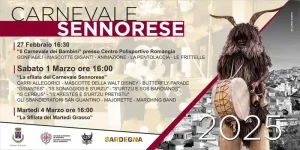 Carnevale Sennori 2025, manifesto con date, programmi e orari | Sardegna in blog