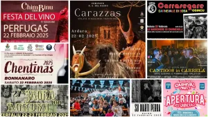Eventi, sagre e sfilate di carnevale del 21, 22 e 23 febbraio 2025 in Sardegna, programma