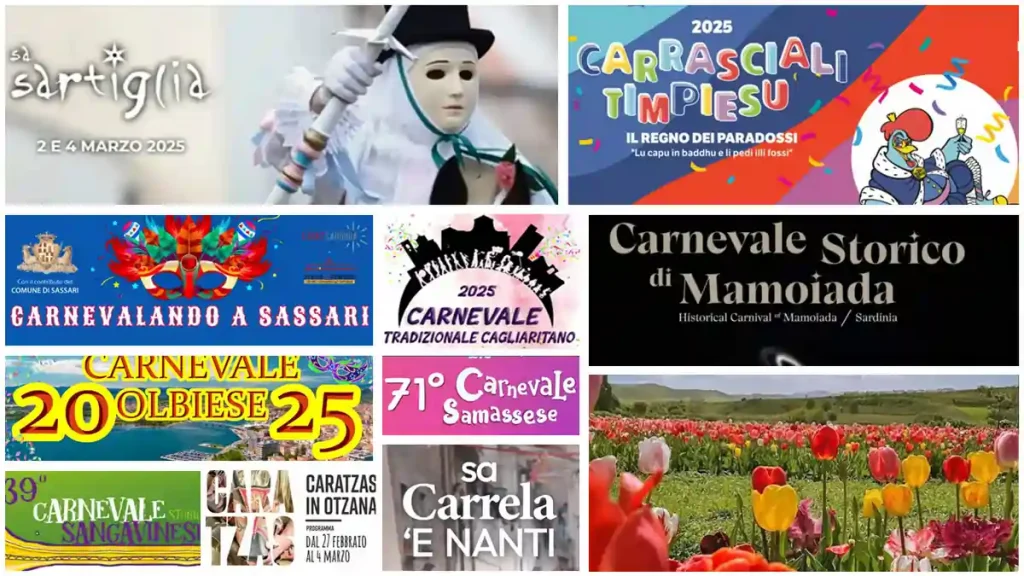 Eventi e sfilate di carnevale in Sardegna nel weekend del 2, 3 e 4 marzo 2025, programma | Sardegna in blog