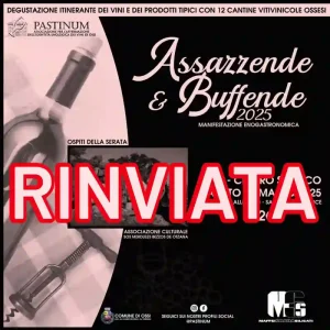 Assazzende e buffende 2025 a Ossi - rinviata | Sardegna in blog