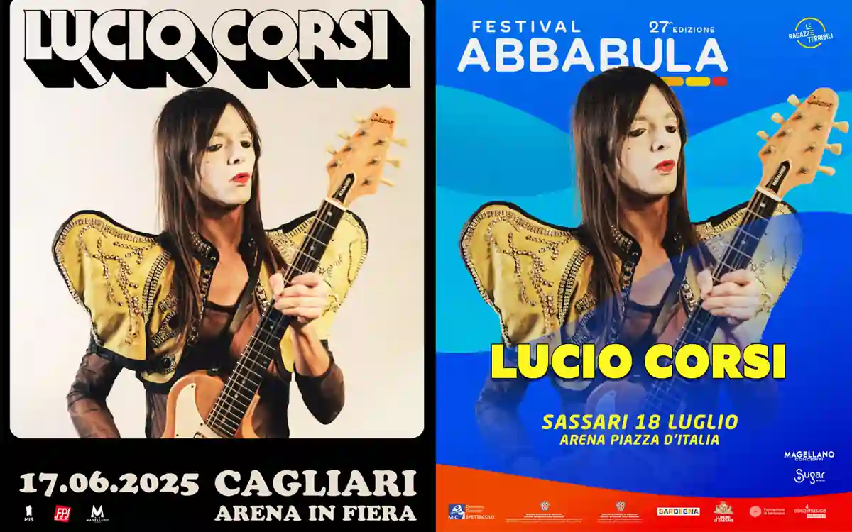Concerti di Lucio Corsi in Sardegna, a Cagliari e Sassari. Locandine con date, orari e biglietti! | SardegnaInBlog