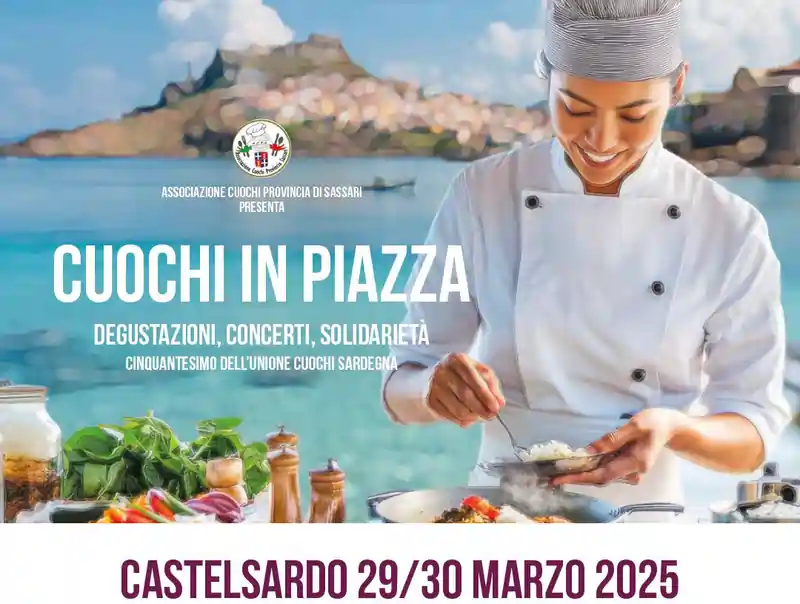 Cochi in piazza Castelsardo 2025, manifesto con date, programma e orari delle degustazioni | Sardegna in blog