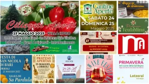Eventi e sagre del 24 e 25 maggio 2025 in Sardegna, programmi | Sardegnainblog
