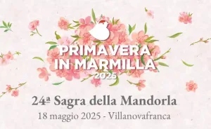 Sagra mandorla Villanovafranca 2025, manifersto con data, programma e orari eventi | Sardegna in blog