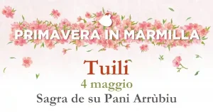 Sagra de su pani arrubiu Tuili 2025, manifesto con data, programma e orari eventi | Sardegna in blog