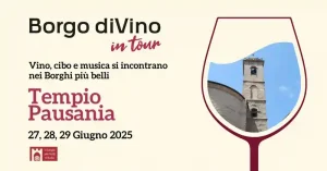 Borgo di vino in tour a Tempio Pausania 2025, manifesto con date, programma e costo ticket degustazione | Sardegna in blog