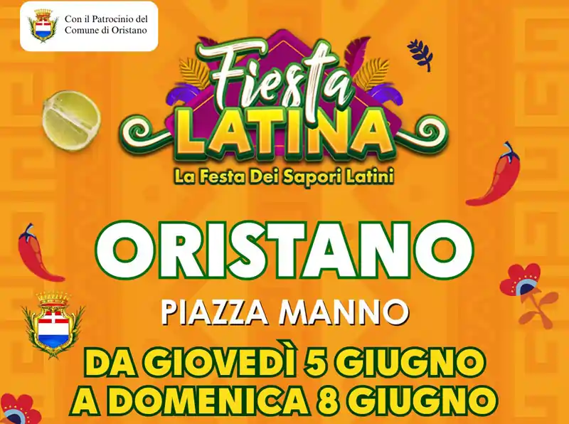 Fiesta Latina Oristano 2025, programma con date, orari e balli | Sardegna in blog