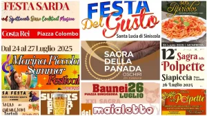 Eventi e sagre 25, 26 e 27 luglio 2025 in Sardegna | Sardegna in blog