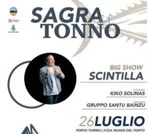 Sagra del tonno Porto Torres 2025, manifesto con data, programma, orari e menù | Sardegna in blog