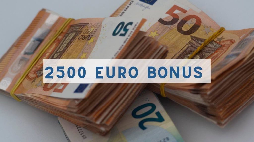 Arriva il bonus da 2500 euro
