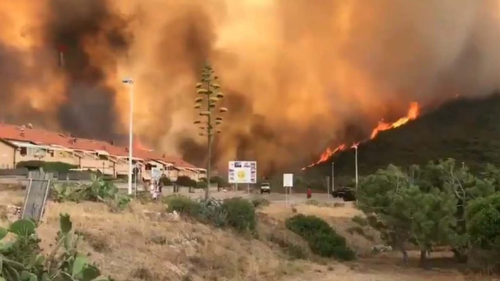 Arrestato incendiario