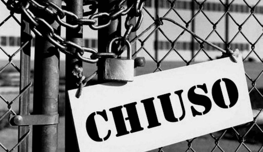 Una nota azienda ha chiuso i battenti