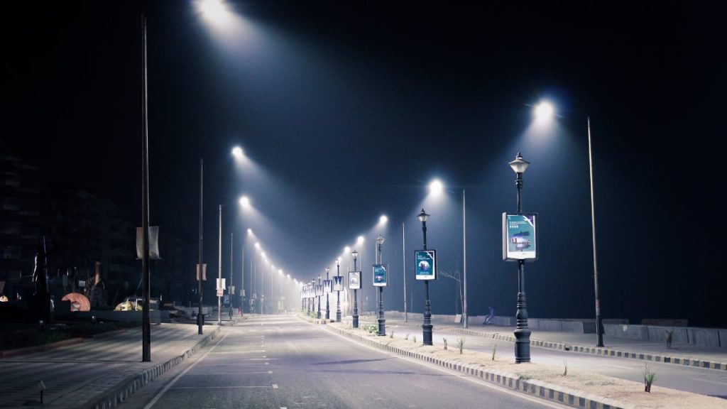 Città vuota la notte