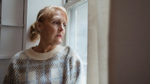 Donna in pensione