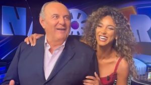 Samira Lui e Gerry Scotti