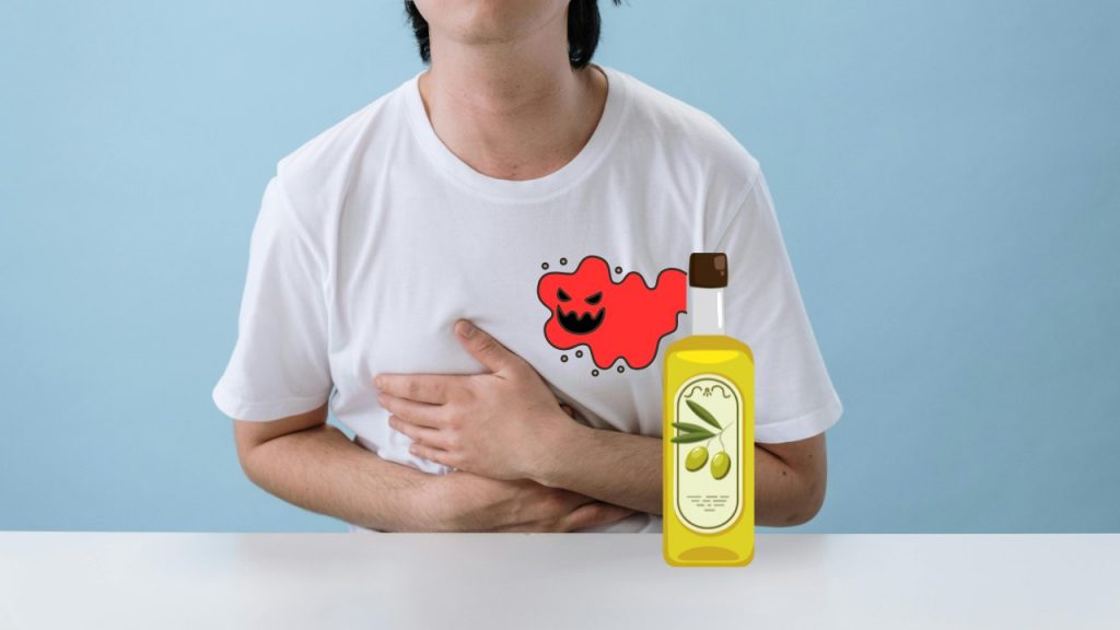 Olio d'oliva nocivo