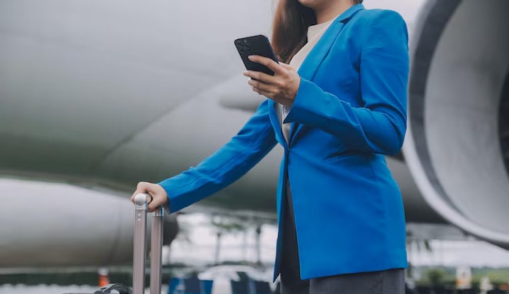 Lo smartphone va mostrato in aereo
