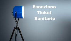L'esenzione del ticket sanitario rischia di essere cancellata