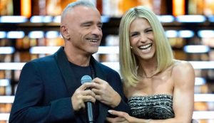 Eros Ramazzotti e Michelle Hunziker insieme in TV