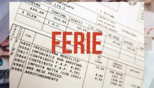 È scattato il divieto di prendersi le ferie