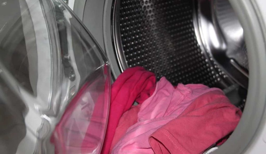 Panni in lavatrice dopo un lavaggio